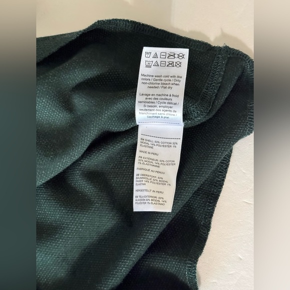 UNTUCKit Mens Henley Green Long Sleeve Snap Button Pullover Shirt Sz Extra Large - Picture 5 of 10